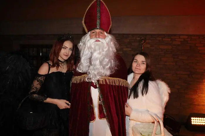 Auch der Nikolaus durfte natürlich nicht fehlen