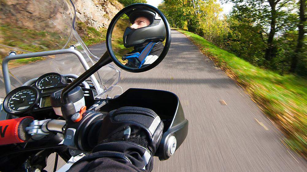 Der Mann war mit dem Motorrad im Lavanttal unterwegs (Symbolfoto)