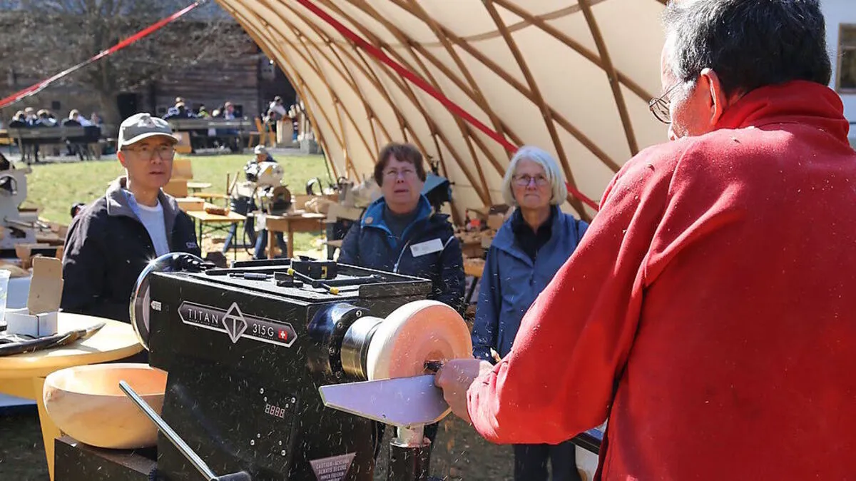 Die Vielseitigkeit des Holzes: Bei den Wood Days durfte gestaunt, gelauscht und probiert werden