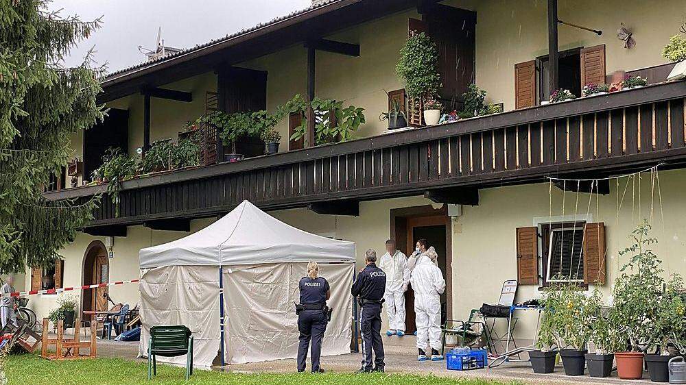 Der Tatort: ein schmuckes Wohnhaus in Wörgl in Tirol
