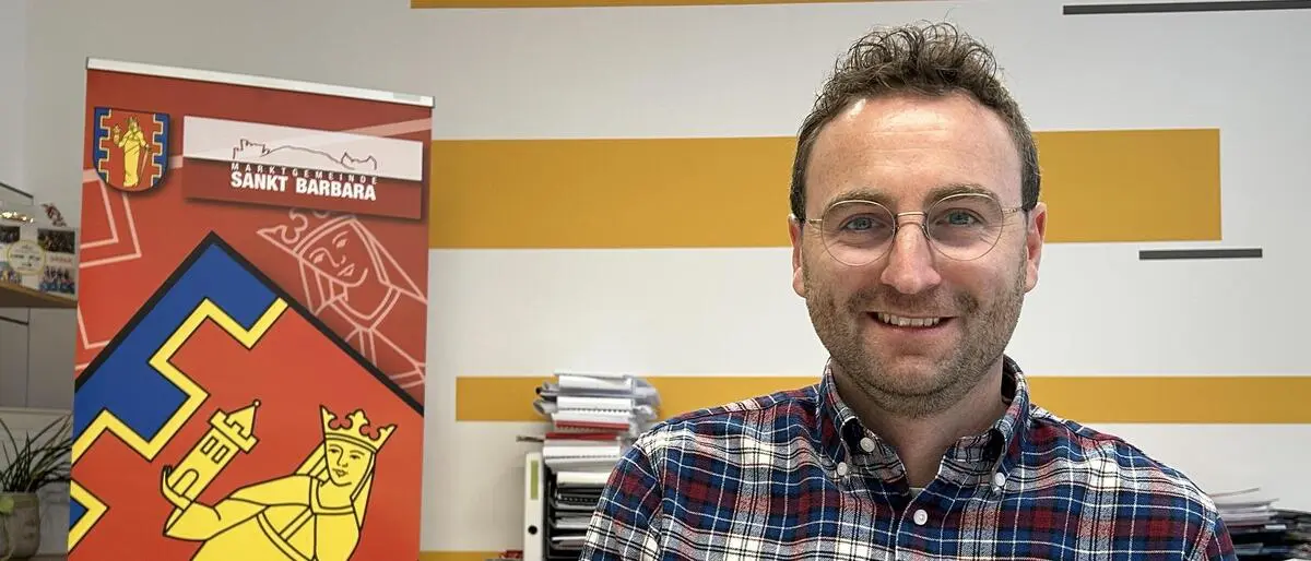 Jochen Jance wurde mit der Fusion zum ersten und bisher einzigen Bürgermeister von St. Barbara