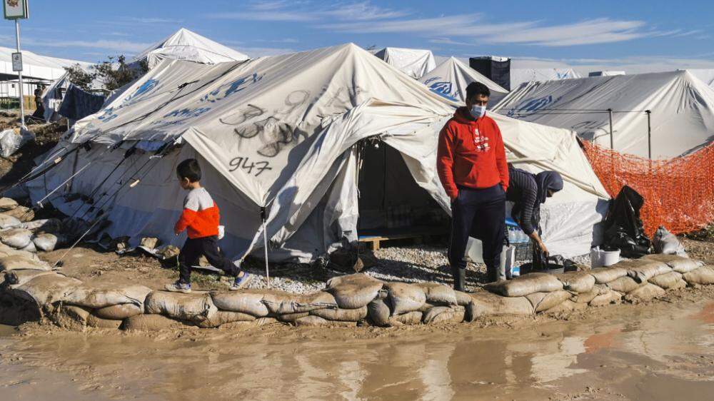 Katastrophale Zustände in den Flüchtlingslagern in Griechenland