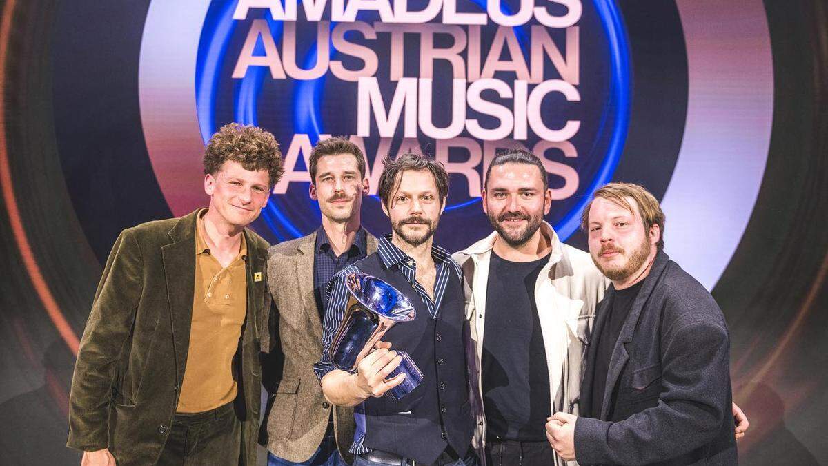 Granada sind die Gewinner des Alternative Awards beim großen österreichischen Musikpreis Amadeus