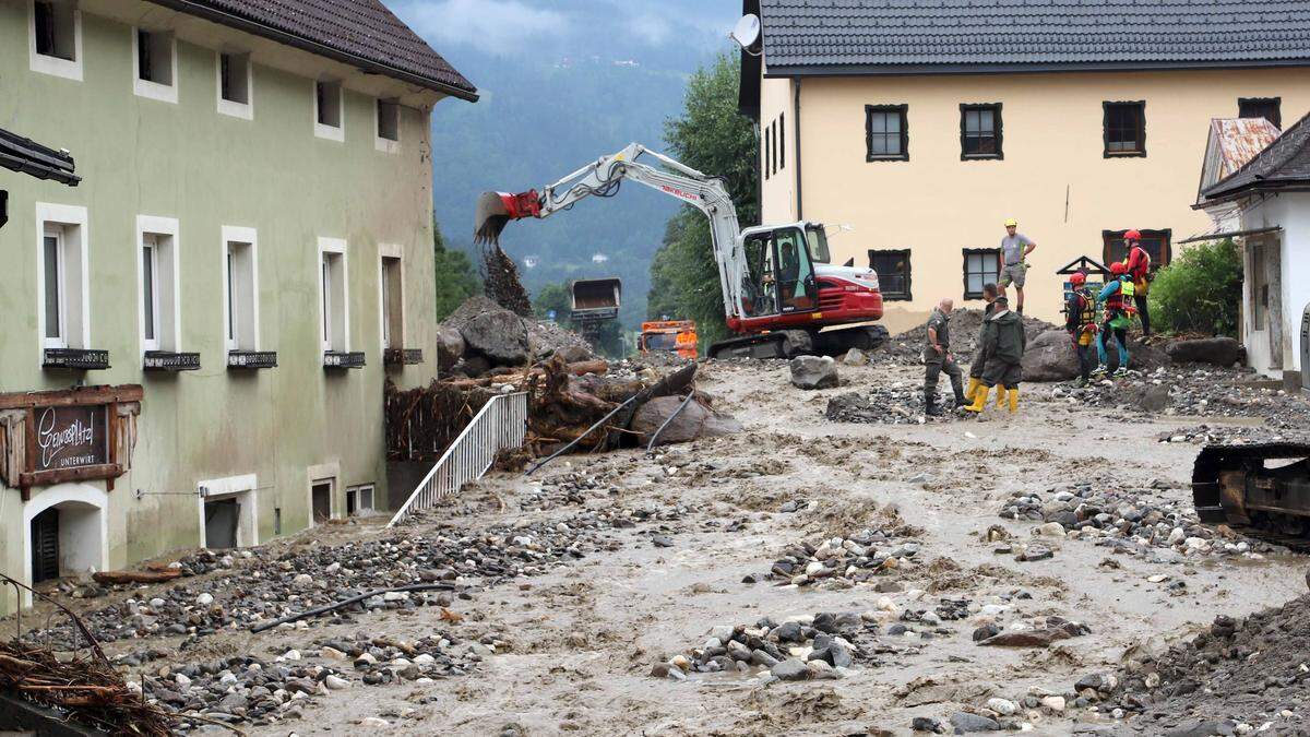 Am 29. Juni wurde Treffen von einem verheerenden Unwetter getroffen