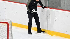 Der Eismeister hatte eine intensive Schicht