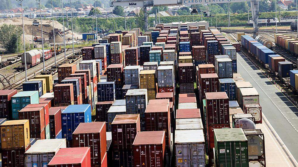 Leere Container blockieren Cargo Center Graz: Christian Steindl setzt auf Ausbau.