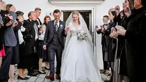 Denis Gutic und Karoline Stich-Gutic haben sich vermählt