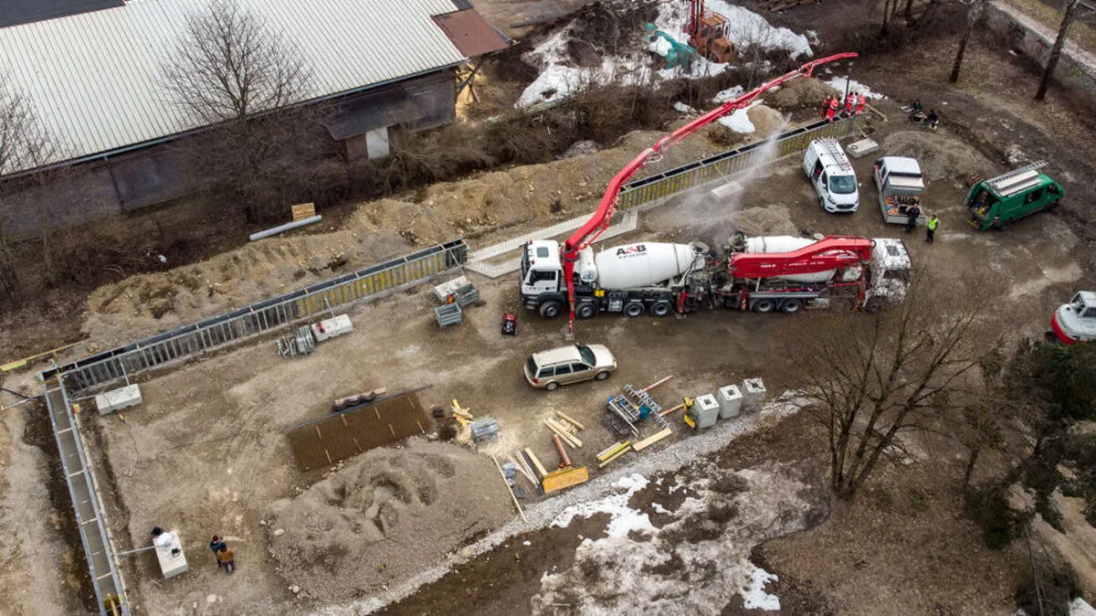 Seit März wird wieder fleißig an der Umsetzung des Skateparks gearbeitet
