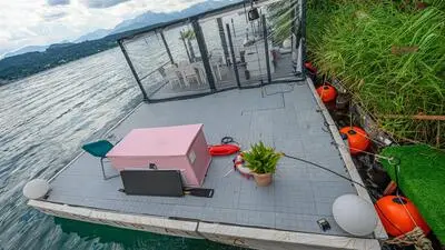 Von dieser Plattform ist der 38-Jährige gestürzt 