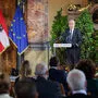 Bundespräsident Alexander Van der Bellen im Rahmen der Feierlichkeiten ' 100 Jahre Kärntner Volksabstimmung' am  10. Oktober 2020 im Landhaus in Klagenfurt.