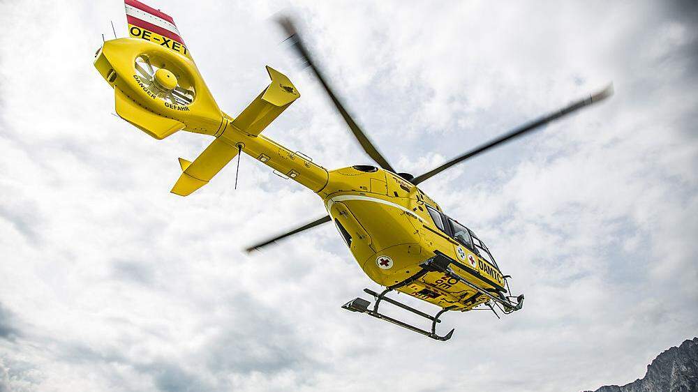 Hubschraubereinsatz nach Arbeitsunfall
