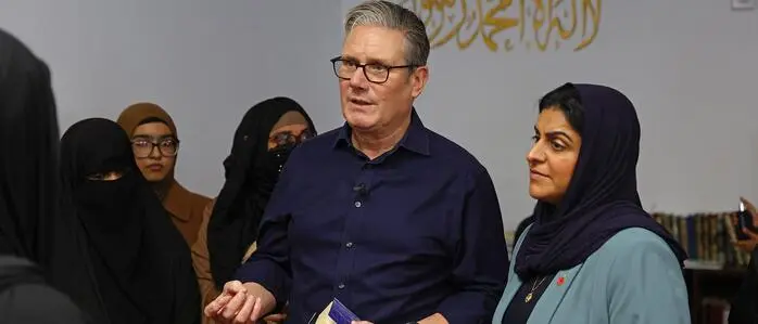 Keir Starmer mit Innenministerin Shabana Mahmood