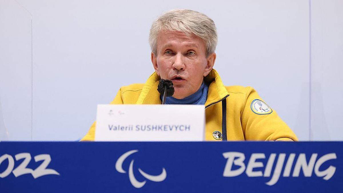 Ukraines Verbandspräsident Waleri Suschkewitsch.