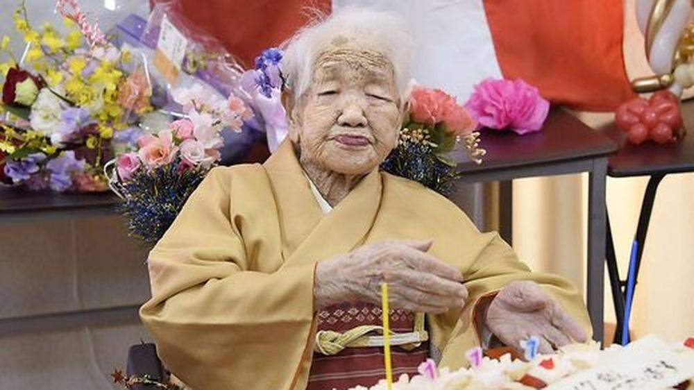 Tüchtig und willensstark: Kane Tanaka feierte am 2. Jänner ihren 119. Geburtstag