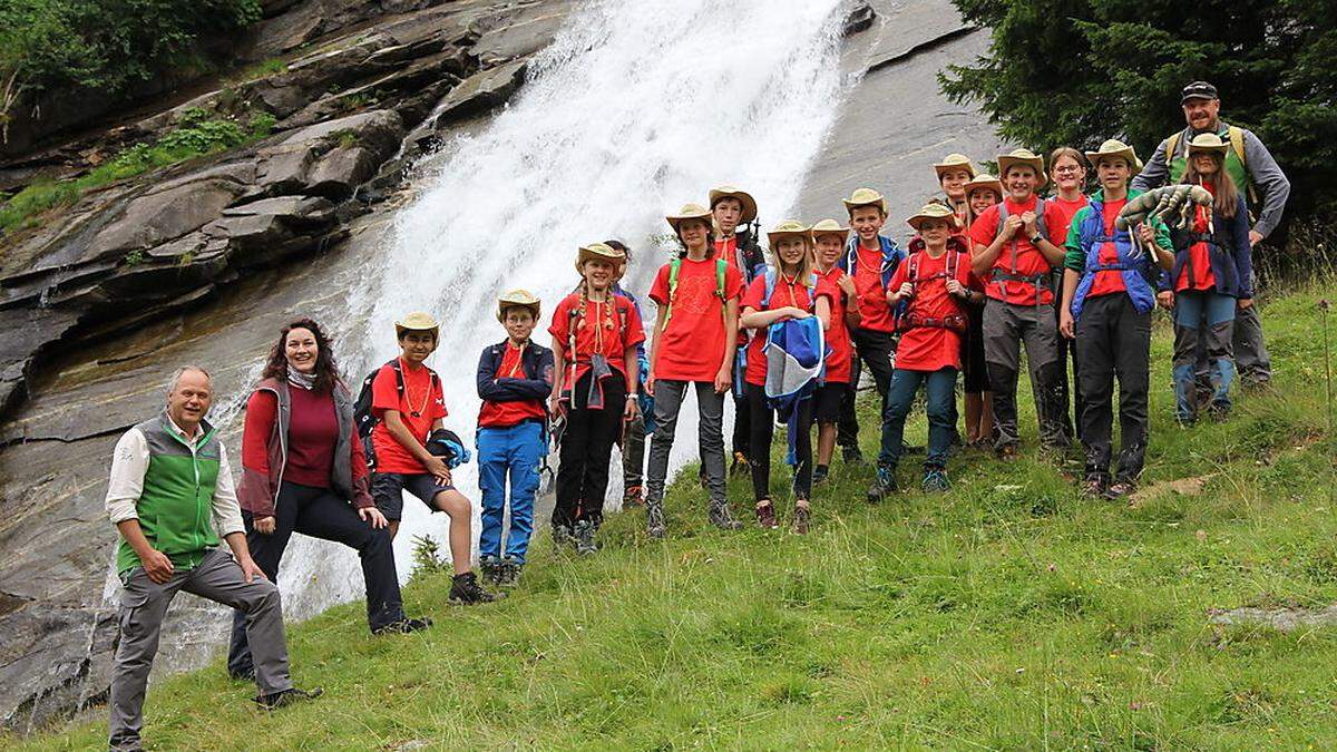 Landeshauptmann-Stellvertreterin Ingrid Felipe besuchte im Tauerntal die Junior-Ranger