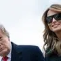 Donald und Melania Trump 