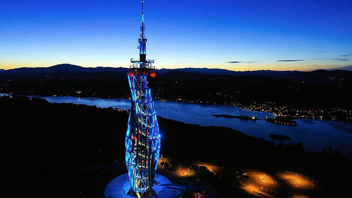 Auf dem Pyramidenkogel wird Europa gefeiert