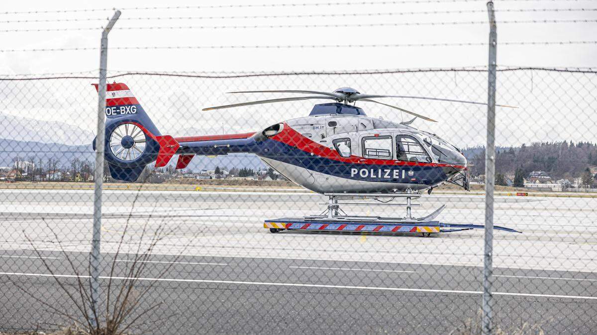 Die Polizeihubschrauber in Klagenfurt erhalten ein neues Zuhause