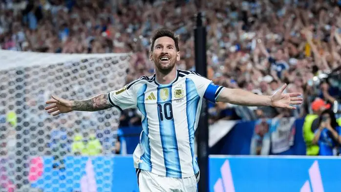 Lionel Messi traf zum WM-Auftakt gleich drei Mal