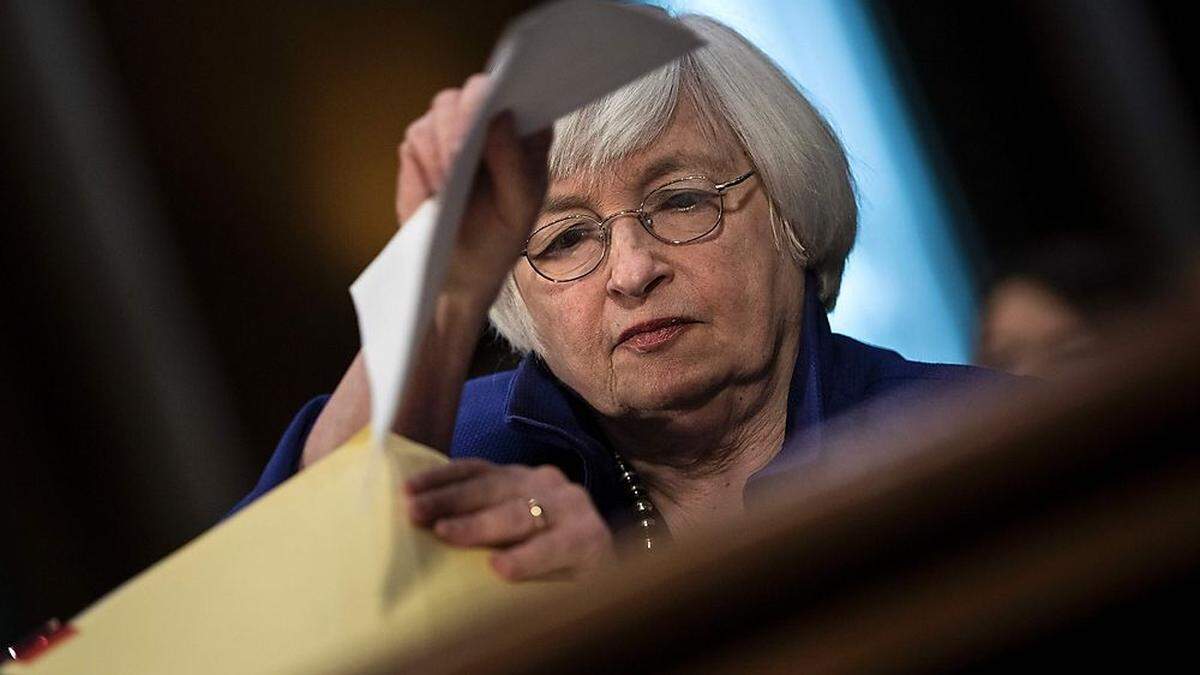 Fed-Chefin Janet Yellen