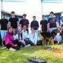 Schülerinnen und Schüler des Polytechnikums Birkfeld beteiligten sich an der Aktion Wildblumen