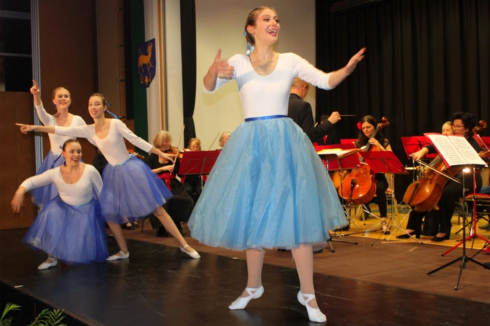 Ballettschülerinnen.