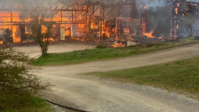 Großeinsatz der Feuerwehren in Weitensfeld im Gurktal am 26. April