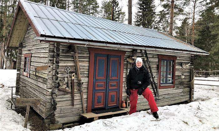 Håkan Westin gewann den Wasalauf und betreibt heute ein Abenteuercamp in der Wildnis