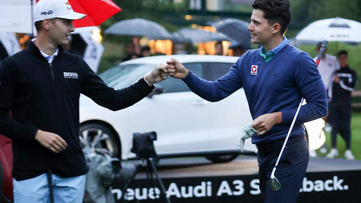 Timon Baltl (rechts) gewann das Shoot Out im Vorjahr gegen Matthias Schwab