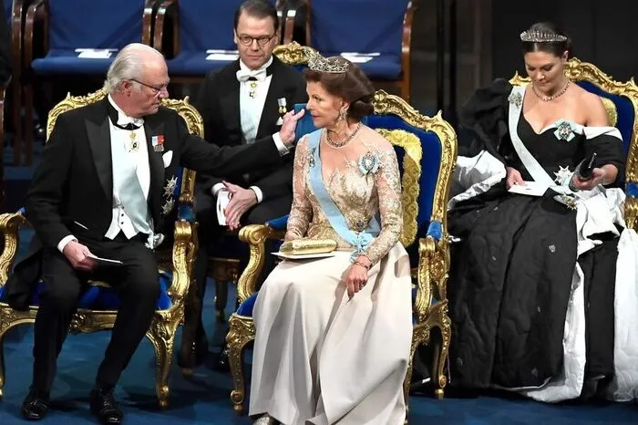 Das schwedische Königshaus: Carl XVI Gustaf, Königin Silvia, Kronprinzessin Victoria und Kronprinz Daniel