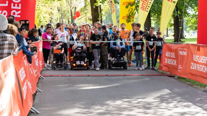 Auf die Plätze, fertig, los! Beim zweiten Grazer Inklusionslauf ...