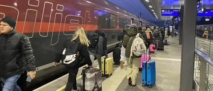 Pendler und Reisende hatten mit Zugausfällen und Verspätungen zu kämpfen