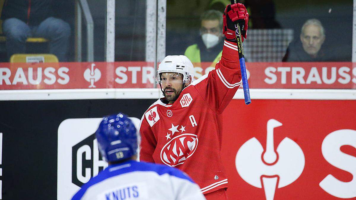 Thomas Koch bestreitet am Sonntag sein 1000. Spiel in der ICE-Liga zu Hause gegen Graz