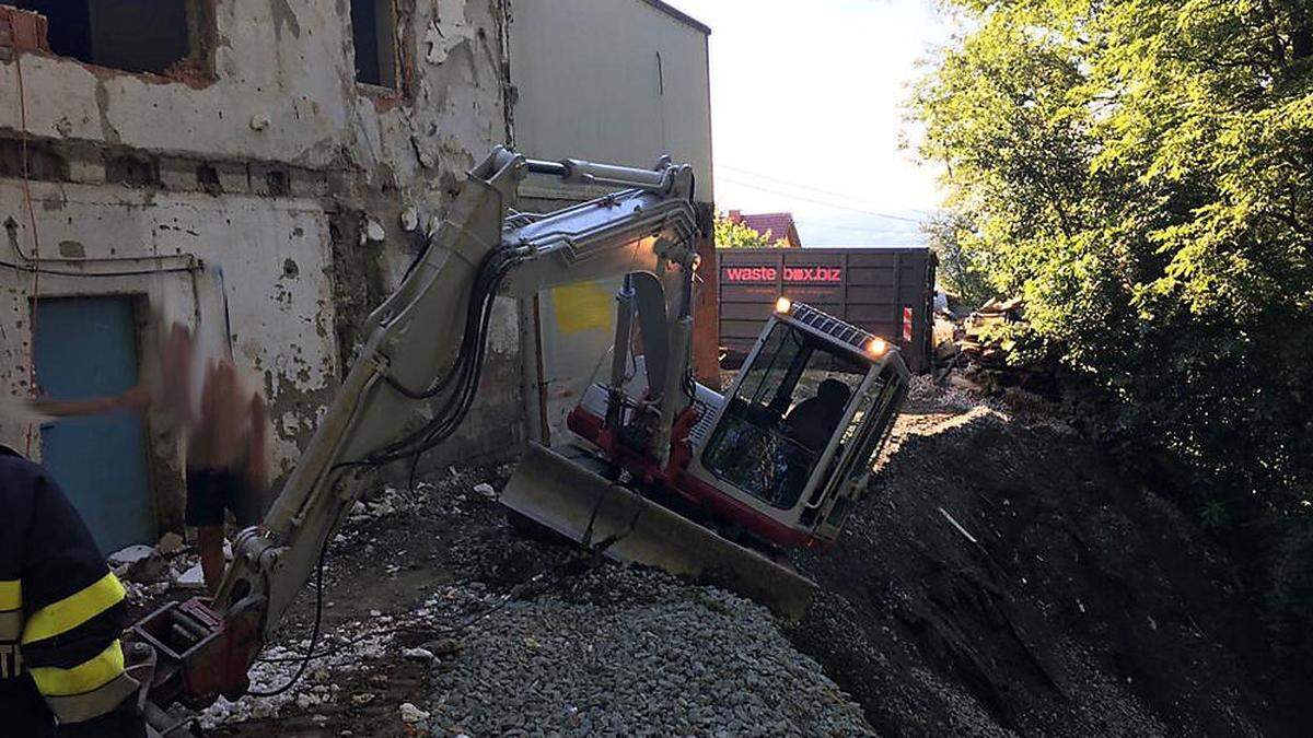 Die Feuerwehren St. Ulrich im Greith und Pölfing-Brunn waren im Einsatz