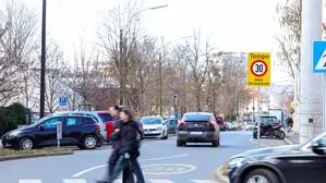 Tempo 30-Zeichen in der Körösistraße