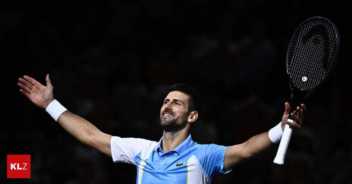 In Paris-Bercy: Djokovic Stürmt Zu Seinem 40. Masters-1000-Titel