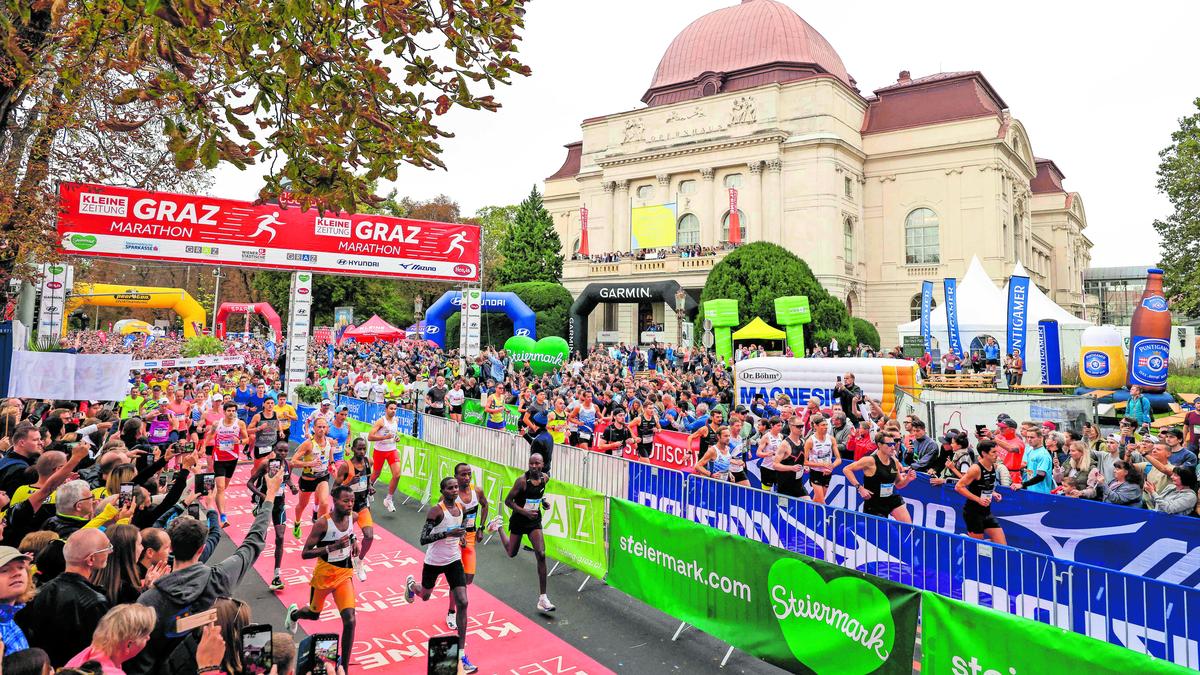 Der Graz Marathon wird wieder zu einem Lauffest