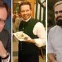 Die Gastronomen Gerhard Kuess, Niklas Stopper mit Haubenkoch Alexander Posch