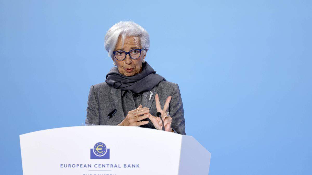 EZB-Präsidentin Christine Lagarde 