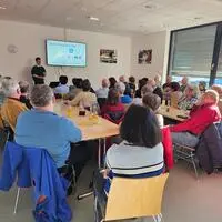 Michael Maier erklärte den Teilnehmern , wie Betrüger vorgehen