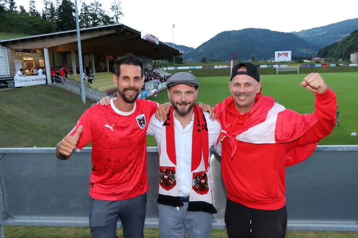 Die Organisatoren von links: Christian „Pepe“ Schilcher (SV-Obmann Stvr.), Stadtrat Christoph Gräfling und SV-Obmann Martin Tamegger.