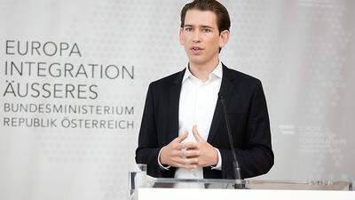 Sebastian Kurz fordert Beschäftigung