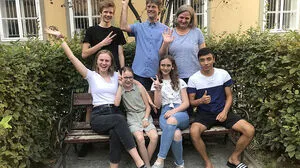 Mattias Weigold und seine Familie