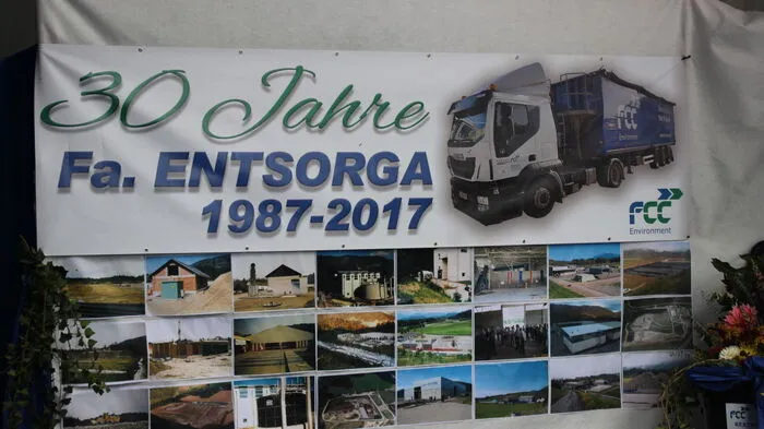 Am Freitag gab es einen Festakt bei der Deponie Höhenbergen
