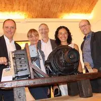 Bürgermeister Christoph Stark, Sigrid Hörzer, Erich Rybar, Barbara Fuchs und Gerwald Hierzi