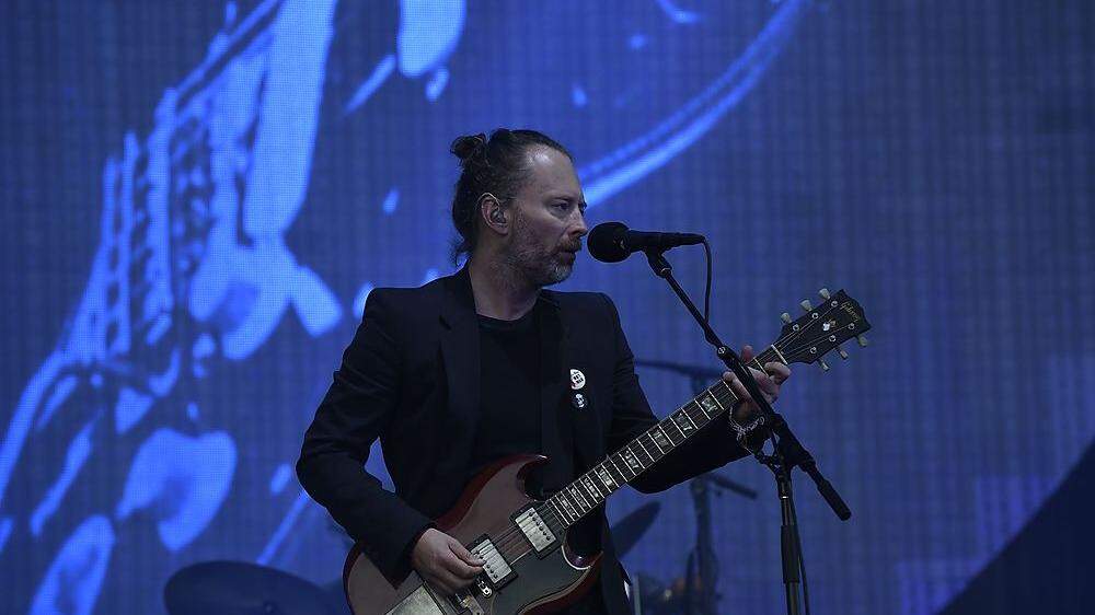 Radiohead, hier bei einem Konzert in Glasgow