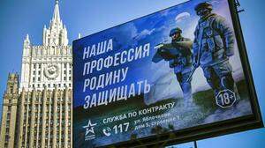 &quot;Die Heimat zu verteidigen, ist unser Beruf&quot;: Moskau wirbt um Kämpfer