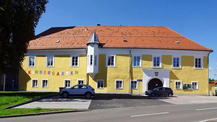 Der neue Kindergarten in Weißkirchen