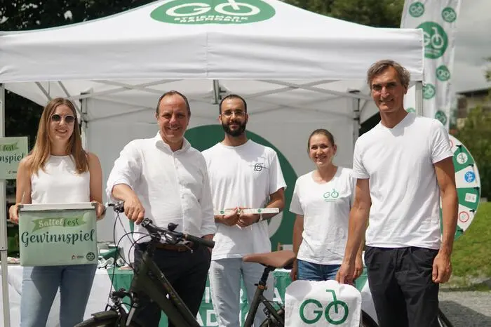 Ab 11 Uhr bot ein vielfältiges Programm Informationen rund um die Themen Radfahren und Energie. 