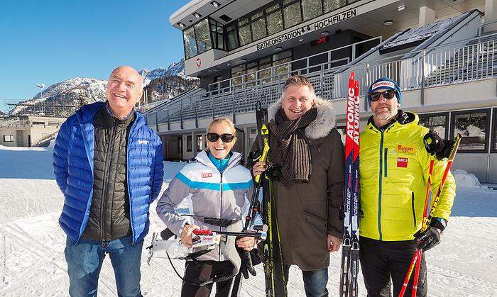 Der ORF berichtet ab 8. Februar aus Hochfilzen. Trost mit Kathrin Zechner, Regisseur Michael Kögler und Experte Christoph Sumann im Stadion